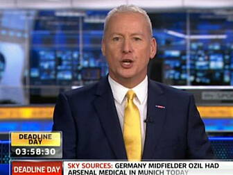 Jim White's telling us to...